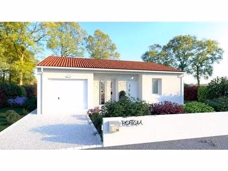 terrain avec maison neuve à vendre