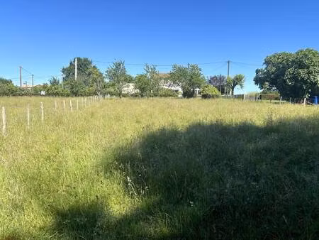 terrain constructible à vendre