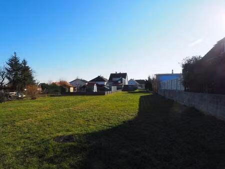 terrain constructible à vendre