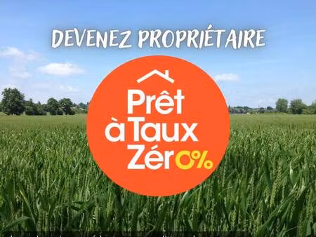 terrain constructible viabilisé à vendre