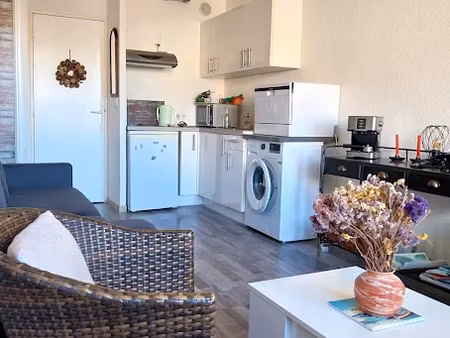 vente appartement 1 pièce 24 m² à gruissan (11430)  96 000 €