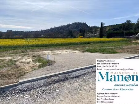 terrain constructible viabilisé à vendre