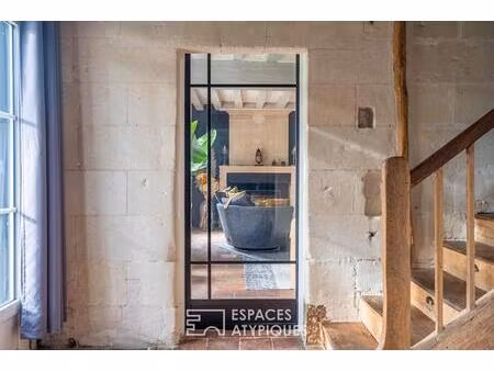 maison de caractère en pierre de tuffeau