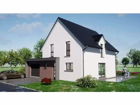 terrain avec maison neuve à vendre