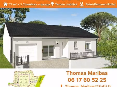 terrain constructible viabilisé à vendre