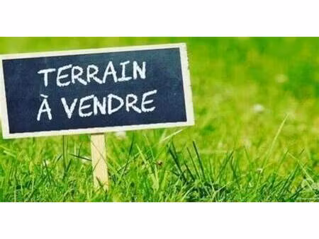 terrain constructible viabilisé à vendre