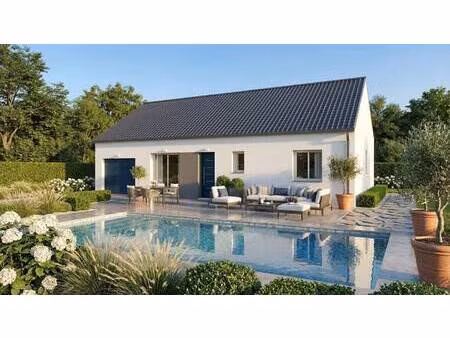 terrain avec maison neuve à vendre