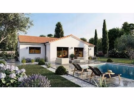 terrain avec maison neuve à vendre