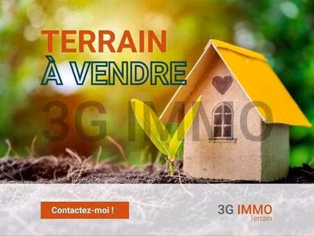 terrain constructible à vendre