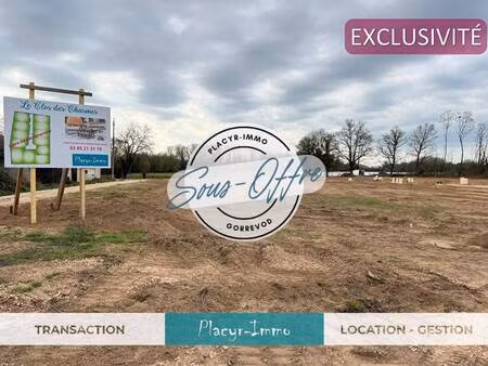 terrain constructible viabilisé à vendre