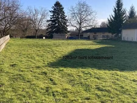 terrain constructible à vendre