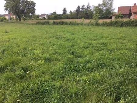 terrain constructible à vendre