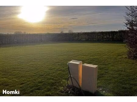 terrain constructible viabilisé à vendre