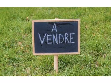 terrain constructible à vendre