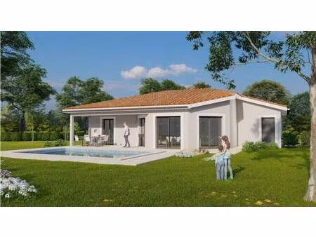 terrain avec maison neuve à vendre