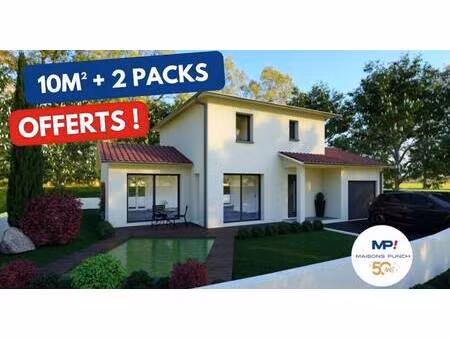 terrain avec maison neuve à vendre