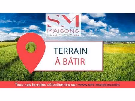 terrain constructible viabilisé à vendre