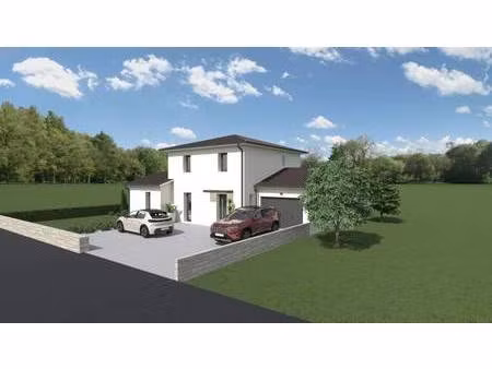 terrain avec maison neuve à vendre