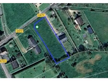 terrain constructible viabilisé à vendre