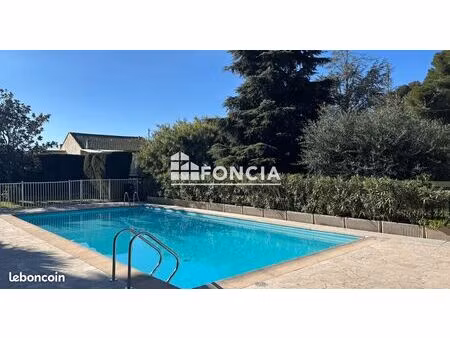 le cannet dans residence de standing avec piscine beau 2p 4e etge vendu en viager 1 tête 8