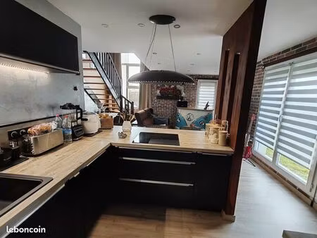 appartement duplex t4 + terrasse terrain et garage