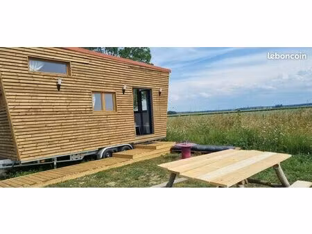 location tiny house 24m2 proche jouy le châtel