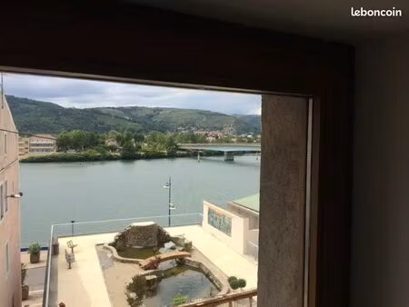 appartement vue sur le rhône