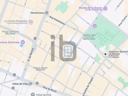 bureaux 105 m² paris