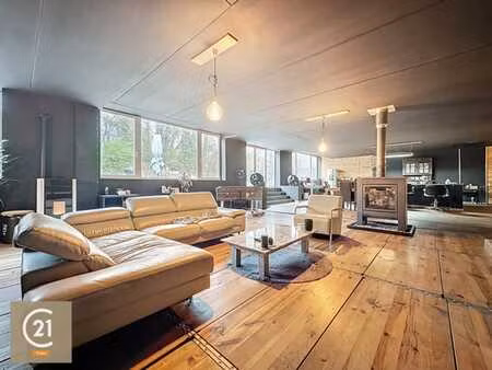 ensemble immobilier avec loft  appartement duplex et hangar