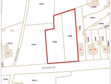 lot 2: terrain magnifiquement situe