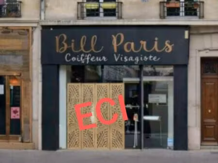 fonds de commerce salon de coiffure 50 m²