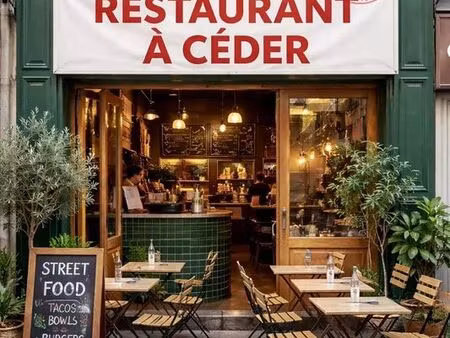 fonds de commerce 55 m² paris 3ème