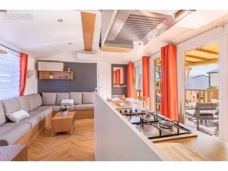 mobil-home clé en main – accès plage – siblu mar estang (66)