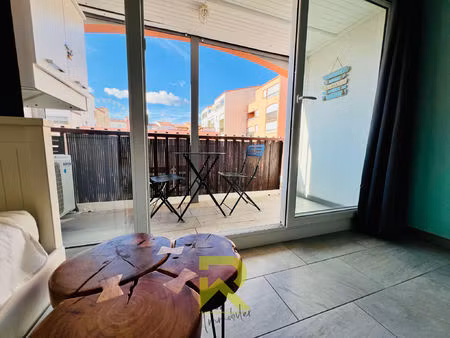 vente appartement 1 pièce 22 m² agde (34300)