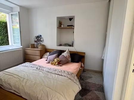 joli f2 de 57 7 m² en rez de jardin