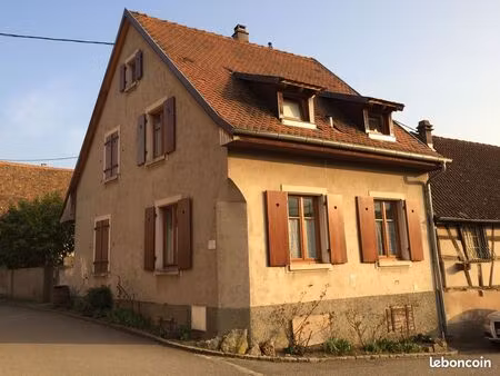 maison 3 pièces à mittelbergheim avec jardin