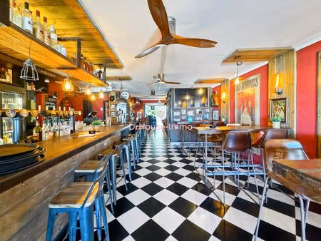 à vendre – fonds de commerce bar / restaurant – emplacement premium saint-martin 97150