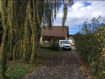 maison arborée avec piscine