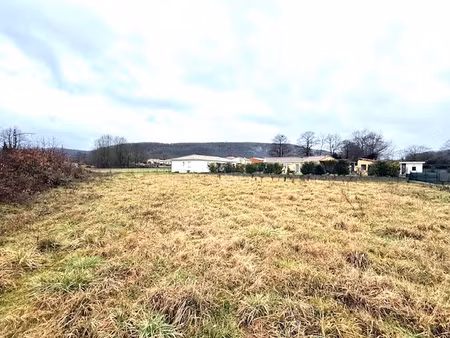 crampagna : terrain a batir de 1250 m2 a vendre avec branche