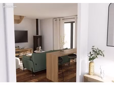 location maison t4 de charme – rénovation complète – grand jardin & terrasse