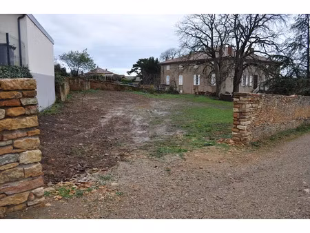 vente terrain à batir à lachassagne (69480)  153 000 €