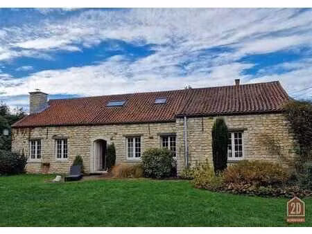 bonnivers - 2d : maison 3 chambres dont une + sdd au rez