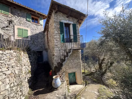 vente maison 2 pièces 33 m² lantosque (06450)