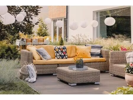 t3 avec grande terrasse & jardin – rare à norroy-le-veneur