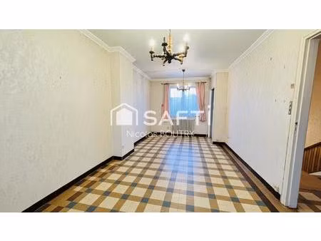 maison semi-individuelle avec garage  sous-sol et jardin – bohain-en-vermandois