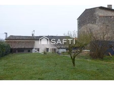 maison de bourg avec grand jardin  garage  aux portes de niort !