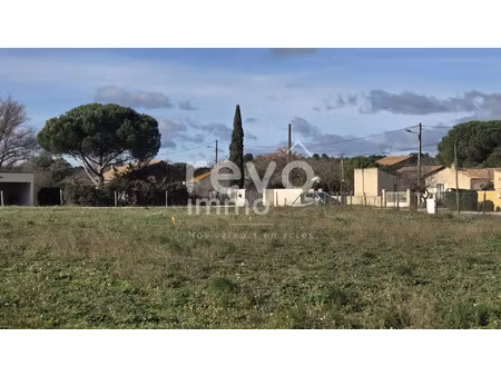 vente terrain 556 m² paulhan (34230)