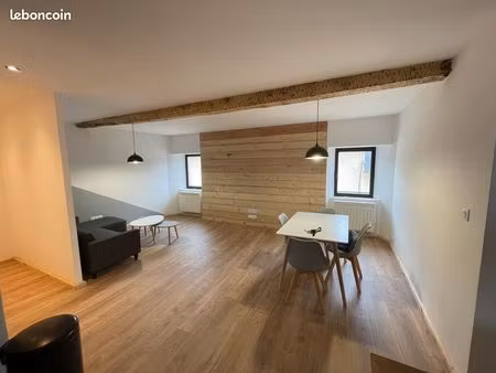 t2 65m2 meublé mont-louuis