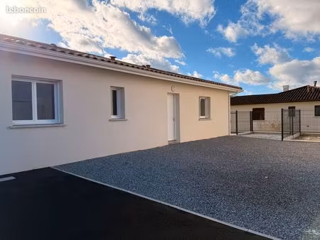 maison individuelle neuve de plain-pied – 85 m²