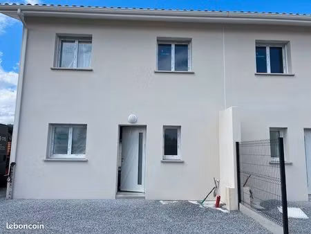 maison neuve mitoyenne 80 m2 belin beliet